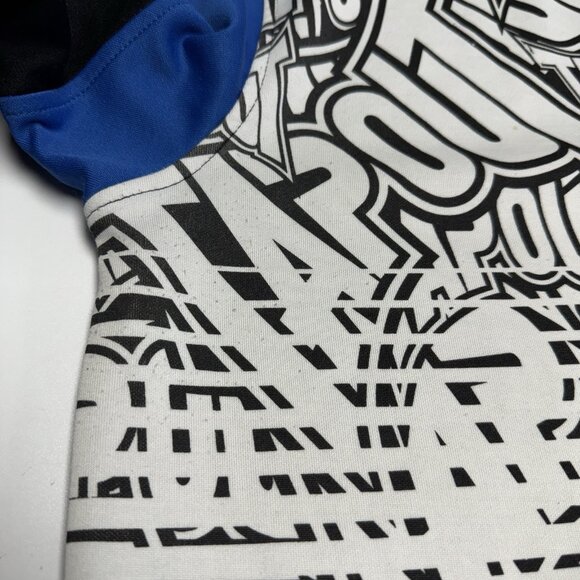 Tapout Sweatshirt Jacket Mens XXL 24x29 AOP Full Zip Grunge Y2K - Picture 5 of 13